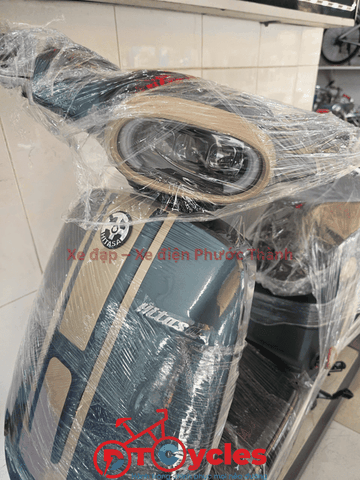 Xe điện Hitasa SANDO màu Xanh Rêu