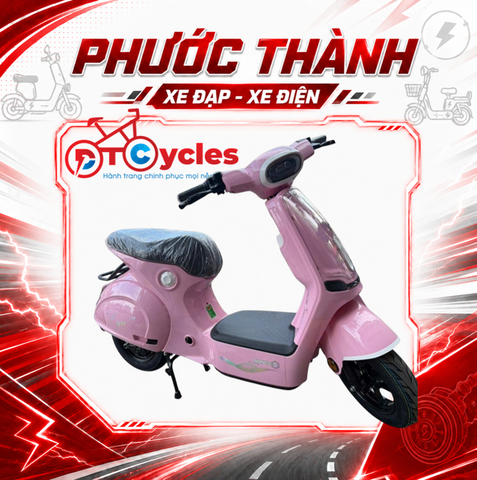 Xe điện Sonco Lyn màu Hồng