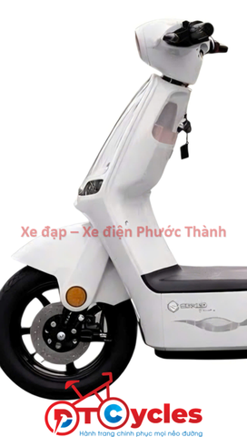 Xe điện Sonco Lyn màu Trắng Hồng