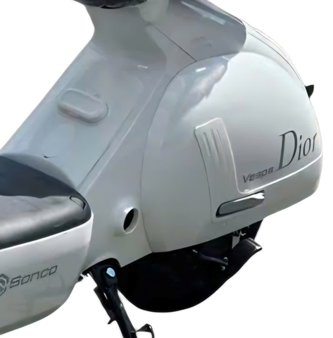 Xe điện Sonco V3 Dior 946 màu Trắng