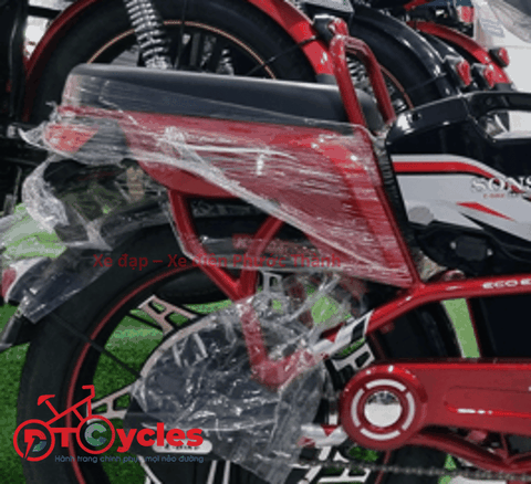 Xe điện Sonsu ECO Sườn cổ điển 18 màu Đỏ