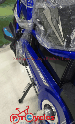Xe điện Sonsu ECO Sườn cổ điển 18 màu Xanh Dương
