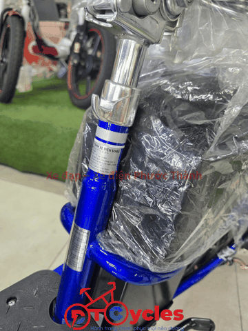 Xe điện Sonsu ECO Sườn cổ điển 18 màu Xanh Dương