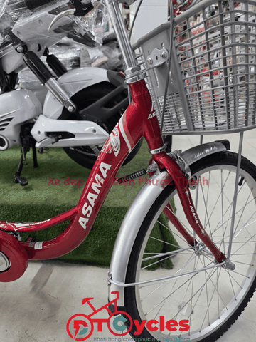 Xe đạp nữ ASAMA BREEZE 24 màu Đỏ