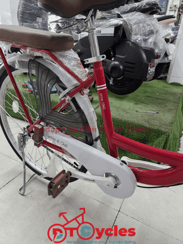Xe đạp nữ Thống Nhất New 24 2026 màu Đỏ