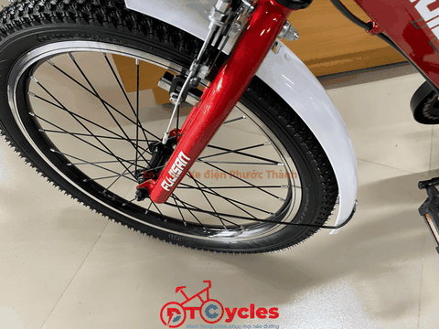 Xe đạp trẻ em nam Fujisan B01-20 Sườn Đôi màu Đỏ