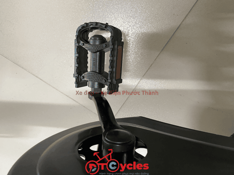 Xe đạp trẻ em nam PTCYCLES TT16 Sườn đôi màu Xanh Đen