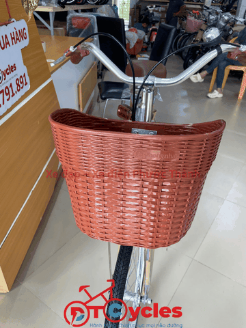 Xe đạp nữ Thống Nhất New 24 2026 màu Tím