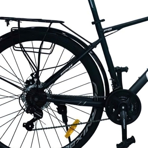 Xe đạp Touring Fornix F9 màu Đen-Bạc