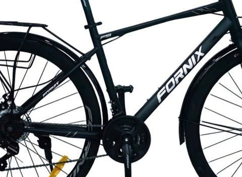 Xe đạp Touring Fornix F9 màu Đen-Bạc