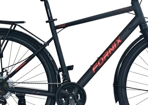 Xe đạp Touring Fornix F9 màu Đen-Đỏ