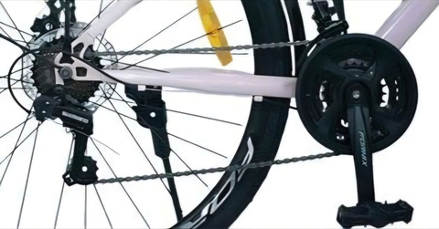 Xe đạp Touring Fornix F9 màu Đen-Đỏ