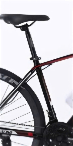 Xe đạp Touring Fascino FT700 Pro Đen-Đỏ