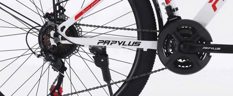 Xe đạp địa hình PAPYLUS PZ4M 26 màu Trắng-Đỏ
