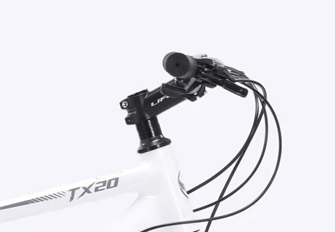 Xe đạp Touring Life TX20 màu Trắng-Ghi