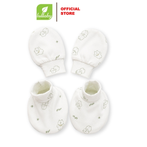 Set bao tay, bao chân Lullaby green in NH734C