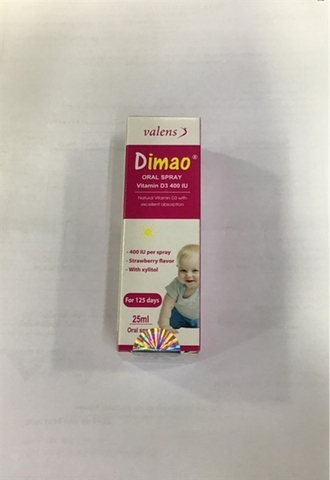Xịt Dimao D3 Thuần 25ml