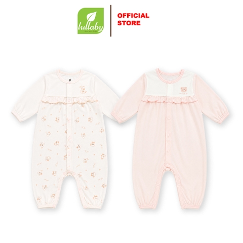 Sleepsuit BG Lullaby Hồng cam 3-12M NH731C