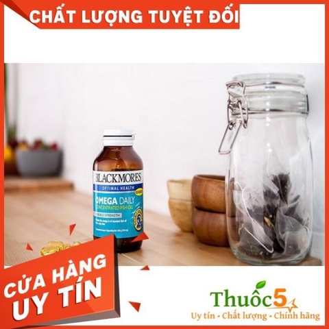 Blackmore Omega Daily Concentrated Fish Oil Cung Cấp Nguồn Omega 3 Dồi Dào Cho Sức Khỏe