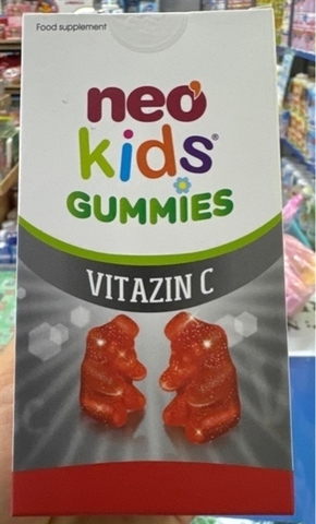 Kẹo Nhai Neo Kids Gummies Vitazinc 60 Viên