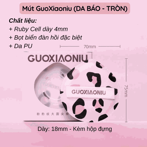 GuoXiaoniu - Mút Makeup Nền