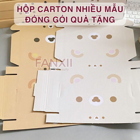Hộp Carton Quà Tặng - Nhiều Mẫu