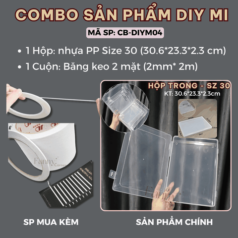 Combo DIY Mi: 1 H.sz 30 + 1 C.Bk 2 Mặt (2mm)
