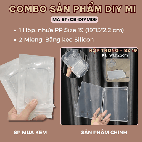 Combo DIY Mi: 1 H.sz 19 + 2 Miếng BK Silicon