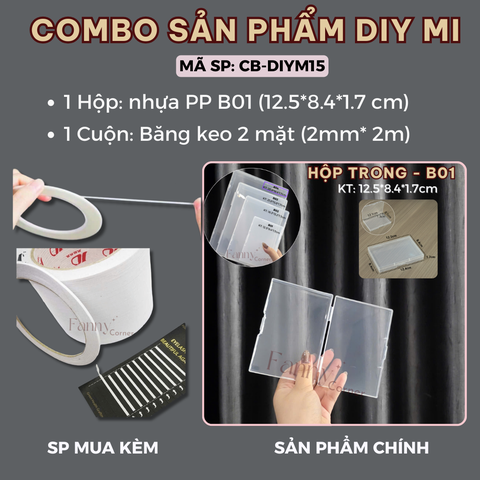 Combo DIY Mi: B01: Hộp trong  + 1 CUỘN BK