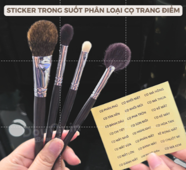 Sticker Dán Cọ