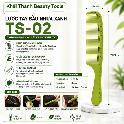 Lược Cắt Xanh TS-02 (XD-99)