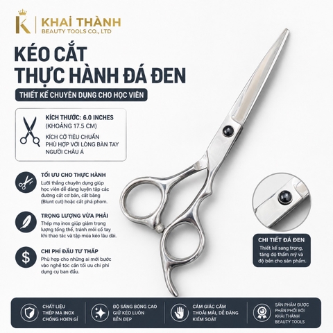 Kéo Cắt Tóc Thục Hành XD-148
