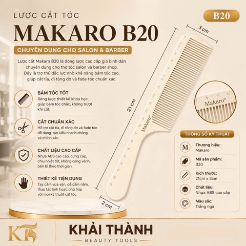 Lược Cắt Makaro B20 (XD-74)