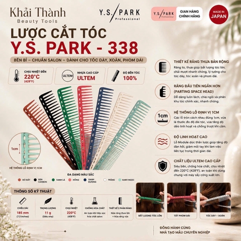 Lược Cắt Y.S/Park 338