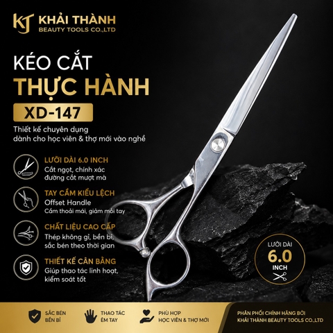 Kéo Cắt Tóc Thực Hành XD-147