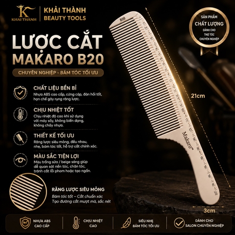 Lược Cắt Makaro B20 (XD-74)