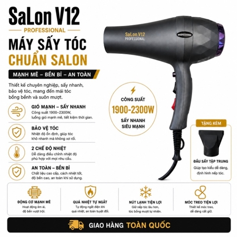 Máy Sấy Tóc Salon V12