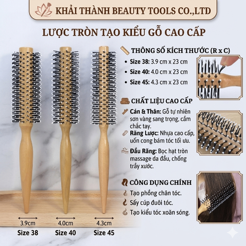 Lu Gỗ Hạt Cán Vàng