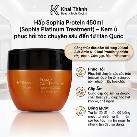 Hấp Sophia - Protein 450ml