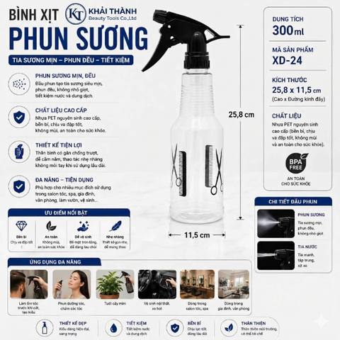 Bình Xịt Kéo Lớn 600ml XD-25