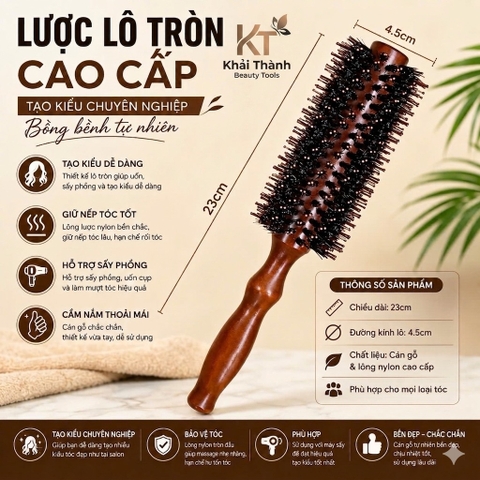 Lu Sấy Cán Gỗ XD-126