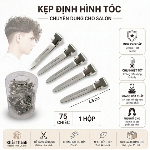 Kẹp Định Hình Inox XD-34