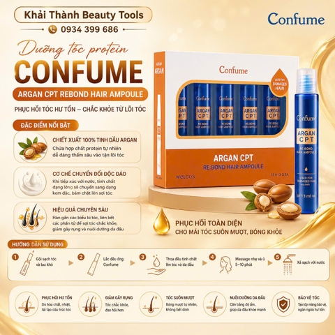 Tinh Chất Dưỡng Tóc Confume Argan