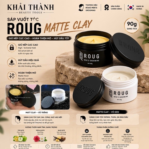 Sáp Roug Matt Clay 90g
