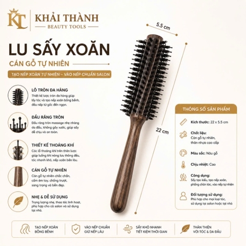 Lu Sấy Cán Gỗ XD-125