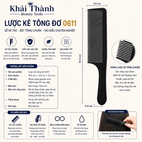 Lược Cắt Carbon 0611 (XD-88)