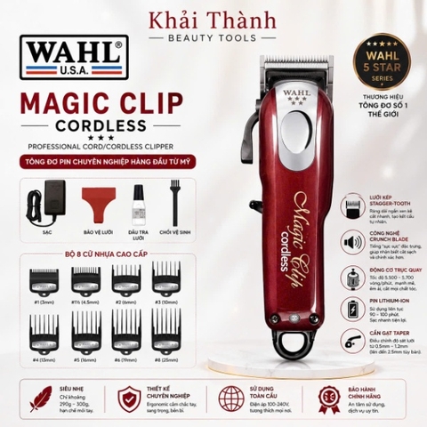 Tông Wahl Magic Clip Cordless