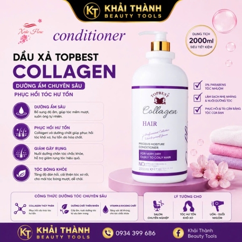 Dầu Xả Topbest - Chai 2000ml