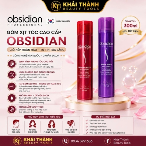 Gôm Obsidian 300ml