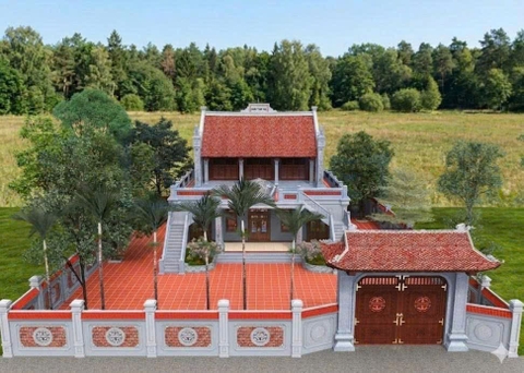 Nhà Thờ 2 Tầng 3 Gian